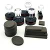 Material de sellado fotosensible HB Sello de almohadilla fotosensible de 7 mm de espesor Mango de cristal Sello rectangular fotosensible