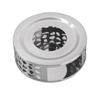 En stock Base Calentadora Calada Estilo Japonés Calentador de Té de Acero Inoxidable Calentamiento con Velas Tetera de Vidrio Tetera Calentador de Té Estufa de Té Cálido