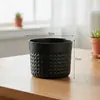 Mini Macetas, Exquisitas Macetas para Suculentas, Pequeñas Macetas para Plantas de Interior, Macetas Pequeñas de Plástico Modernas No Porosas