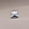 Yiluya cuentas espaciadoras cabeza de león danzante de plata 999 cuentas de transferencia accesorios pulsera de plata dura 3D cuentas sueltas material para joyería de cuerda trenzada DIY