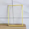 Soporte de Exhibición Magnético de Páginas Abatibles A4 10 Páginas Soporte de Documentos para Montar en Pared Carpeta para Hoja de Instrucciones de Operación de Taller Bolsa Insertable Transparente