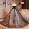 Vestido de Noche Negro sin Tirantes Vestido para Mujer Banquete Sentido de Alta Gama Vestido Ponte Elegante de Alta Gama Vestido de Boda Ligero Noble y Atmosférico Lujo Ligero