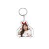 Llavero acrílico para mascotas personalizado colgante lindo de gato perro diy Colgante de foto de Corgi para mapa personalizado