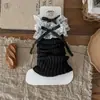Polainas de encaje con lazo estilo ballet, cubrepiernas de encaje de alta gama, calcetines de punto dulce Lolita para pantorrilla JK