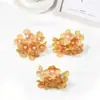 Horquilla de Hortensia Simulada Tocado DIY Guirnalda Accesorios de Tela Props de Decoración del Hogar Horquilla de Flor Accesorios para el Cabello