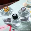 Frasco de vidro redondo para aromaterapia, frasco de perfume recarregável, tamanho de amostra, fragrância de hotel, uso doméstico, sala de estar, quarto, frasco vazio perfumado, em estoque
