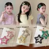 Pinza para el pelo de estrella rosa linda para niños y niñas, nuevo accesorio para el pelo elegante de estilo coreano para niñas