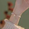 BR-11 Pulsera Marca Fu Explosiones de Red Personalidad Nicho Moda Pulsera Elegante de Alta Gama Joyería de Lujo Ligero para Mujer