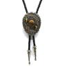 Poirot Colar Masculino All-match Acessórios Novo Design Verão Tempo Gemstone estilo vintage