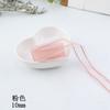 Serie Rosa Cinta de Tela Cinturón de Tela Encaje Cinturón de Algodón Hecho a Mano DIY Material para Joyería para el Cabello Accesorios de Lazo Caseros