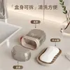 Artículos de tocador y herramientas dentales, caja de almacenamiento de cepillos de dientes para uso doméstico, set de almacenamiento de pasta de dientes de lujo portátil para viajes, vaso para enjuague bucal, vaso para cepillo de dientes