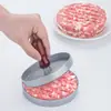 Prensa para Carne de Hamburguesa, Molde Prensa para Hamburguesas, Fabricante de Hamburguesas, Prensa de Carne y Molde para Rellenar, Disponible Exclusivamente en Amazon