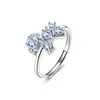 Hui Kai Pulseira de Pedra de Cristal Natural Transferência Cavalo Anel de Prata Esterlina S925 Feminino Coração Granate Cavalo do Zodíaco Presente Feminino
