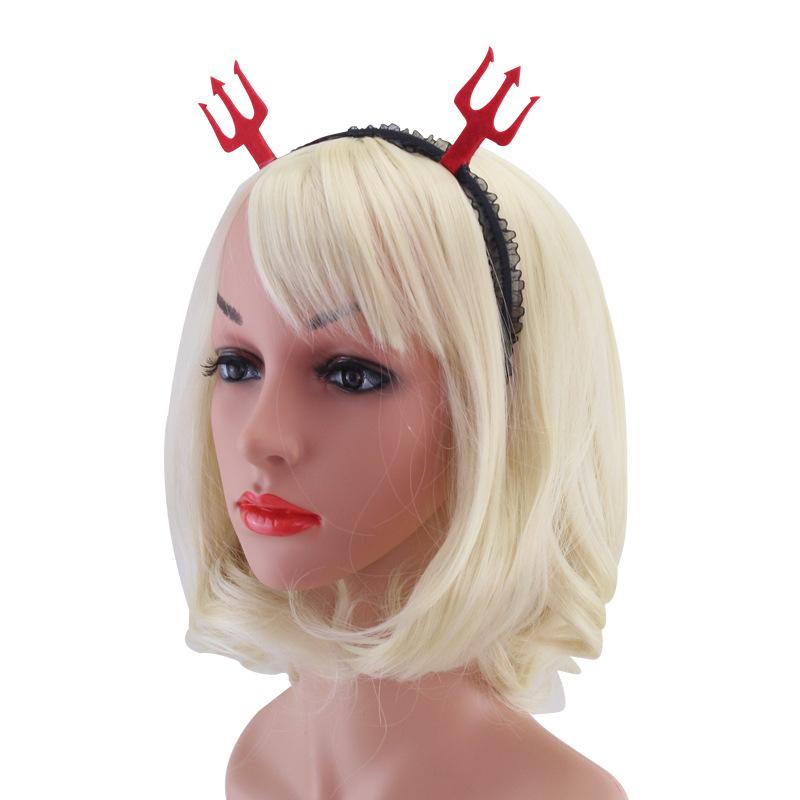 万圣头箍-小恶魔叉