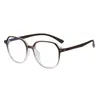 Gafas de Alta Gama Atmosféricas en Stock de Fábrica, Filtro de Luz Azul, Lentes Transparentes, Monturas de Gafas Ultra Ligeras de Tr90