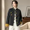 Nueva colección de otoño e invierno de ropa para mujer para mujeres de mediana edad y mayores: abrigos de lana elegantes y rejuvenecedores, perfectos para la primavera, con un diseño chic y versátil