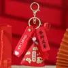 Pingente Chaveiro Sucesso Estudantil Festival do Barco-Dragão, Chaveiro Zongzi Estilo Chinês, Presente Inspirador para Exames de Admissão ao Ensino Médio e Faculdade