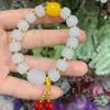 Pulsera para Mujer Simple Color Cuentas de Vidrio Diseño Nicho Pulsera de Personalidad Celebridad de Internet Joyería Elegante Promoción Venta al por Mayor