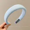 Faixa de cabelo xadrez de cetim para mulheres, faixa de cabelo antiderrapante para outono e inverno, uso diário, faixa de cabelo para lavar o rosto, acessório de cabelo de coroa alta