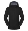 E-commerce transfronteiriço primavera e outono 2024 nova jaqueta de cor sólida com capuz à prova de vento para roupas de assalto outdoor masculinas e femininas
