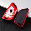 Adecuado para el juego de llaves BMW ix1x3 serie 5 serie 7, funda para llave de coche con hebilla transparente de TPU con todo incluido para hombre y mujer