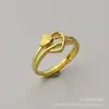 Anillo de Oro Imitación Arena Vietnamita para Mujer, Anillo de Flor de Coche de Amor, Anillo Abierto para Mujer, Ajustable, Regalo para Transmisión en Vivo, Venta al por Mayor