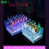 Balde de Gelo Luminoso para Vinho com Rachaduras de Gelo, Bar, Balde de Gelo, KTV, Festa, Criativo, Acrílico, Porta Cerveja, À Prova de Quedas, Balde de Champanhe