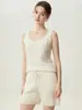 100% Cachemira Pura Otoño Nuevo Estilo Camisola de Punto Chaleco Delgado para Mujer Suave Capa Interior Capa Base Suéter