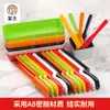 Vajilla de melamina creativa tienda de hot pot molde resbaladizo de camarón plato resbaladizo de camarón cargador tubo de bambú albóndiga juego resbaladizo de camarón