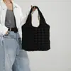 Bolsa Tote de Bolhas Grande Capacidade Nova de Verão Transfronteiriça para Mulheres 2026 Acolchoada Franzida Nuvem Bolsa de Ombro Tendência Atacado