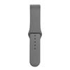 Vendedor Recomenda Pulseira de Relógio de Silicone de Interface Direta Plana Adequada para Huawei 20mm 22mm, Cor Sólida com Fivela Reversa e Rebites de Aço, Estilo Esportivo