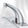 Torneira Inteligente de Indução em Latão Hospital Hotel Engenharia Lavatório Simples Frio/Quente Lavador de Mãos Infravermelho