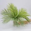 Hojas de palma verdes, flores artificiales, vegetación estilo bosque, follaje para decoraciones de boda, arreglos florales y accesorios decorativos, hojas artificiales