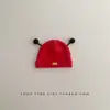 Gorro Delgado para Bebé Recién Nacido Oso Pequeño Primavera y Otoño 0-12 Meses Gorro de Cabeza para Bebé Lindo Sin Costuras
