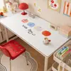 Tapete de Mesa para Estudante Toalha de Mesa Estilo Ins Mesa de Sala de Aula Mesa de Escritório Tapete de Proteção para Mesa de Computador Quarto Estudo Tapete Impermeável para Mesa