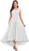Amazon Vestido de Noche Comercio Exterior Europeo y Americano Nuevo Elegante Delgado Vestido Fiesta Fiesta Banquete Vestido Largo