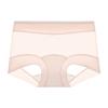 Refrescantes Braguitas de Cintura Media para Niñas, Pantalones tipo Malla con Sensación de Piel, Antibacterianas, Transpirables, Sin Costuras de Seda Helada Ropa Interior para Mujer