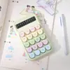 Calculadora de Gradiente Transparente Dopamina Estilo Simple Colorida para Computadora Calculadora de Oficina de Alto Valor Kd1023