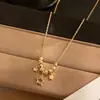 Bajo el Árbol Banyan S925 Plata de Ley Estilo Coreano Nicho Colgante Estrella Collar para Mujeres, Otoño e Invierno Exquisito Lujo Ligero Popular Regalo Collar