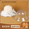 Soporte para gorra de cabeza redonda con visera caída Soporte de plástico PVC para gorras multi-tipo anti-presión Estante para gorras de almacenamiento anti-presión Suministro directo de fábrica