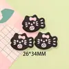 Lindo Gato Kiti Pez Resina Accesorios DIY Pegamento de Crema Pinzas para el Cabello Zuecos Juguetes de Comida Materiales Hechos a Mano Accesorios