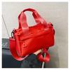 Estilo coreano Outono e inverno Nova multiuso grande capacidade ombro crossbody portátil casual nylon pano multi-zíper bolsa de pano para estudantes do sexo feminino