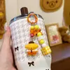 Cordão de Celular com Contas Sanrio Pingente de Boneca Desenho Animado Pingente para Capa de Celular Acessórios Femininos Pequeno Presente