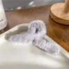 Otoño e Invierno Nuevo Clip de Felpa para Agarrar Estilo Coreano Moderno Elegante Pinza para el Cabello Grande Parte Trasera de la Cabeza Agarre para el Cabello Pinza de Tiburón para el Cabello Accesorios para el Cabello