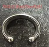 Pulseira de Aço Inoxidável Personalizada, Anel Redondo Vazado Retrô Liso de Alta Qualidade, Pulseira Feminina, Pulseira, Joias de Aço Titânio