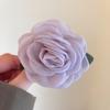 Clip de camelia con forma de trampa de flores coreanas, clip de moda de temperamento de alta gama, horquilla de súper hada de celebridades de Internet, mujeres suaves