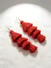 Pendientes Populares Transfronterizos, Nuevos Pendientes Bohemios Tejidos a Mano con Borlas Multicapa de Moda Europea y Americana, Joyería de Qingdao