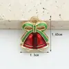 Fabricante de Acessórios para Enfeites de Natal, Enfeites Artesanais DIY de Liga de Alta Qualidade, Acessórios para Enfeites DIY Esmaltados Estilo Natalino