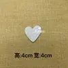 Adesivos de bordado de coração spot acessórios de vestuário chapéu sapatos e meias patch decorativo DIY