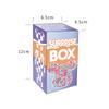 Caja ciega, caja vacía, venta al por mayor, caja de color, lotería sorpresa, regalo hecho a mano, urna de cartón, caja ciega, caja de embalaje, lote pequeño